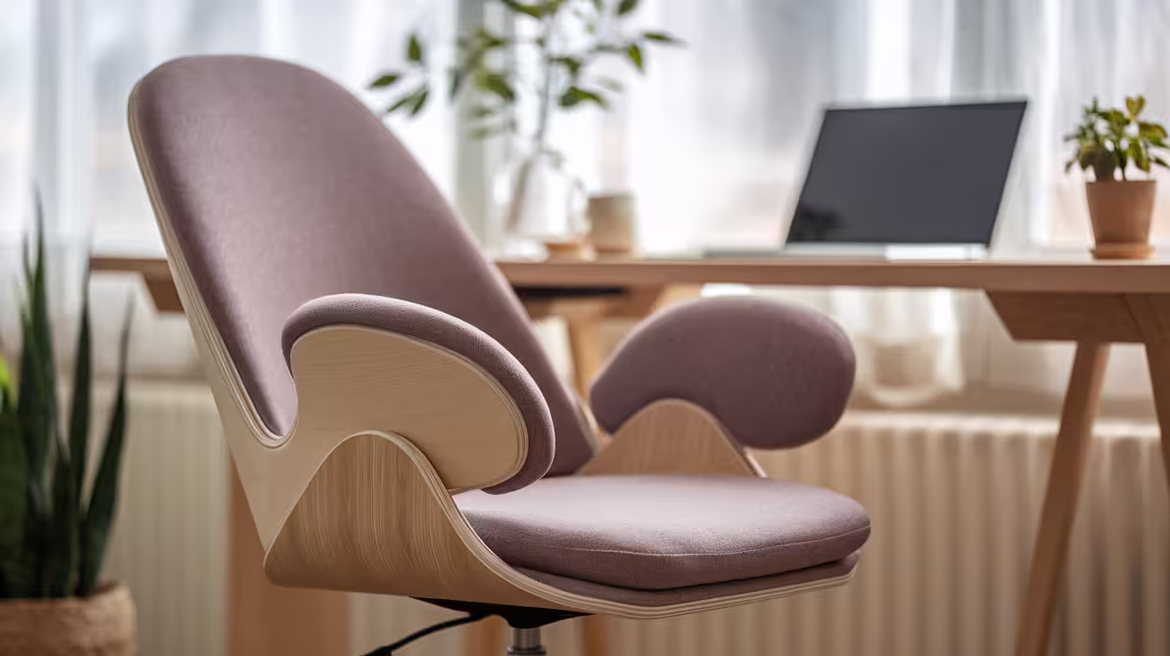 Ergonomic office chair made from recycled materials for sustainable office environments on Surplusloop